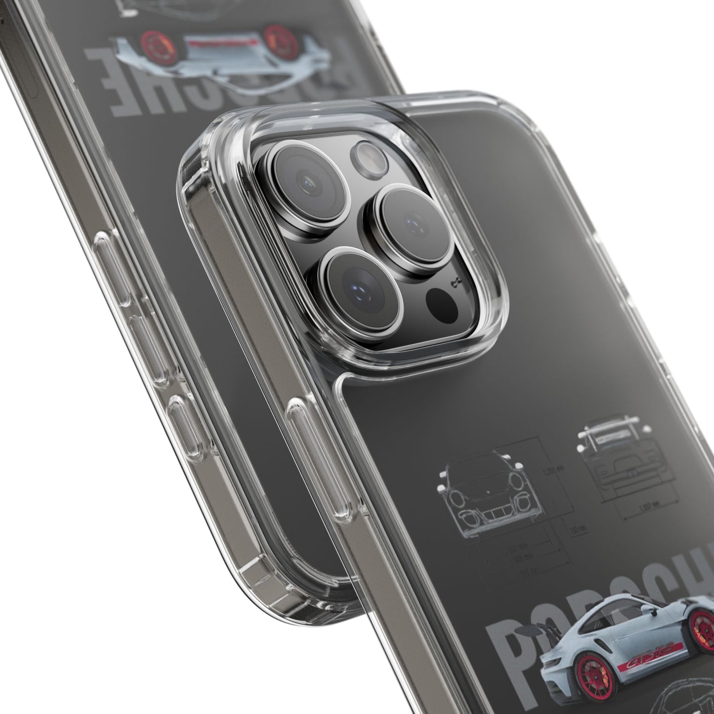 Porsche GT3RS Graphic Clear Case