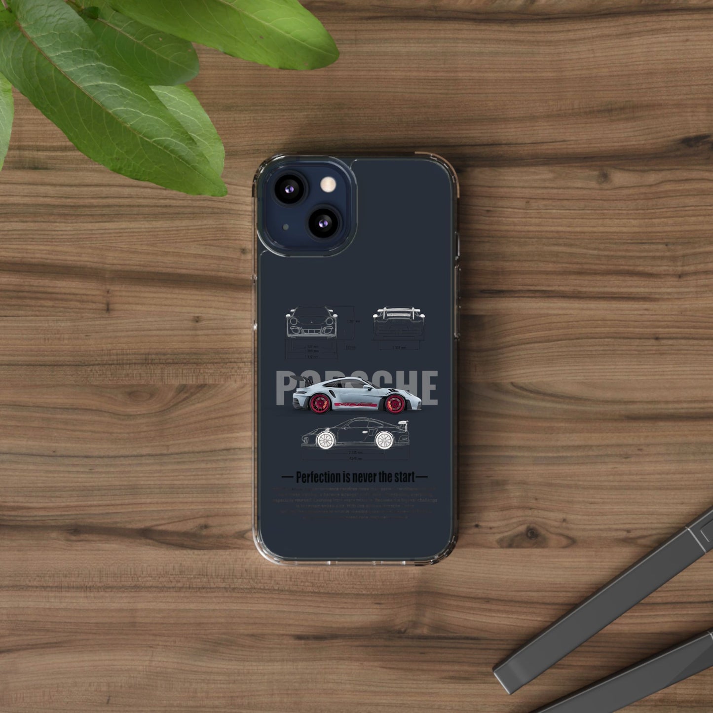 Porsche GT3RS Graphic Clear Case