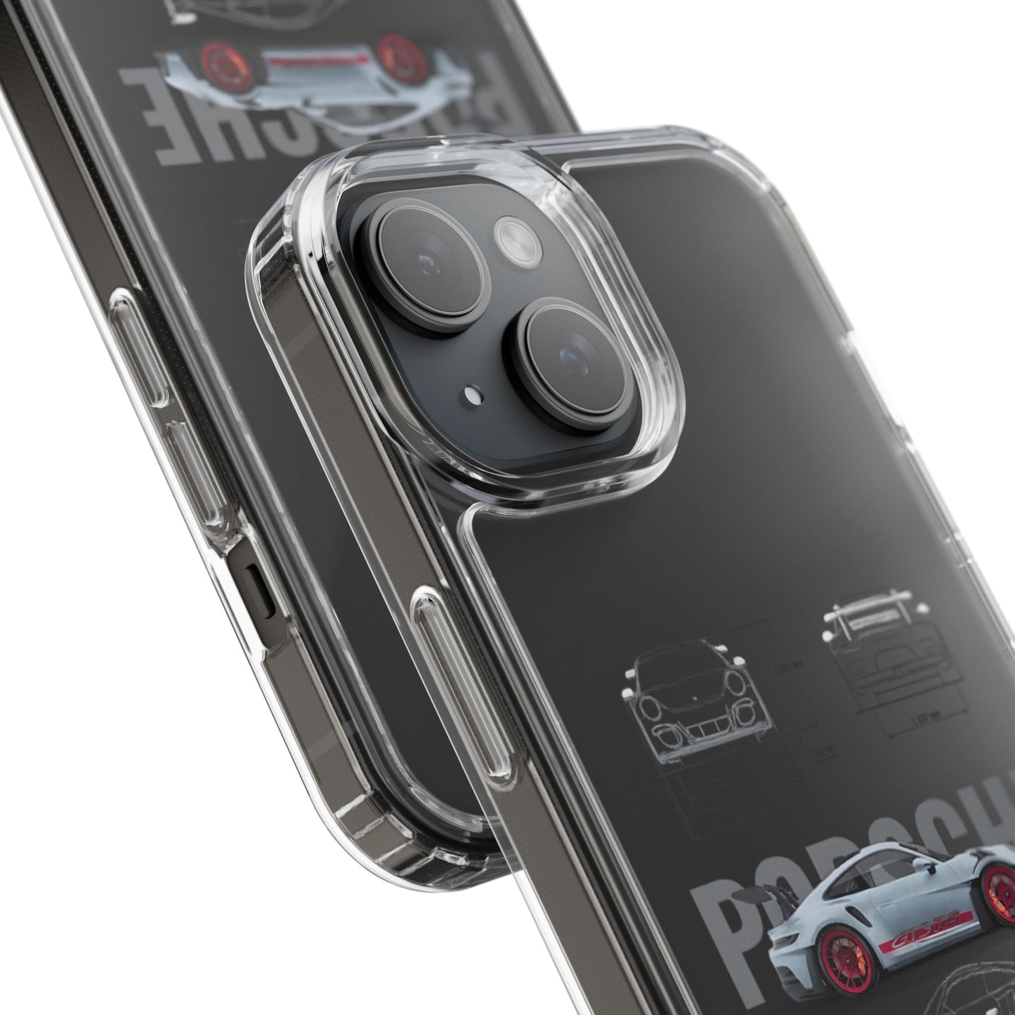 Porsche GT3RS Graphic Clear Case
