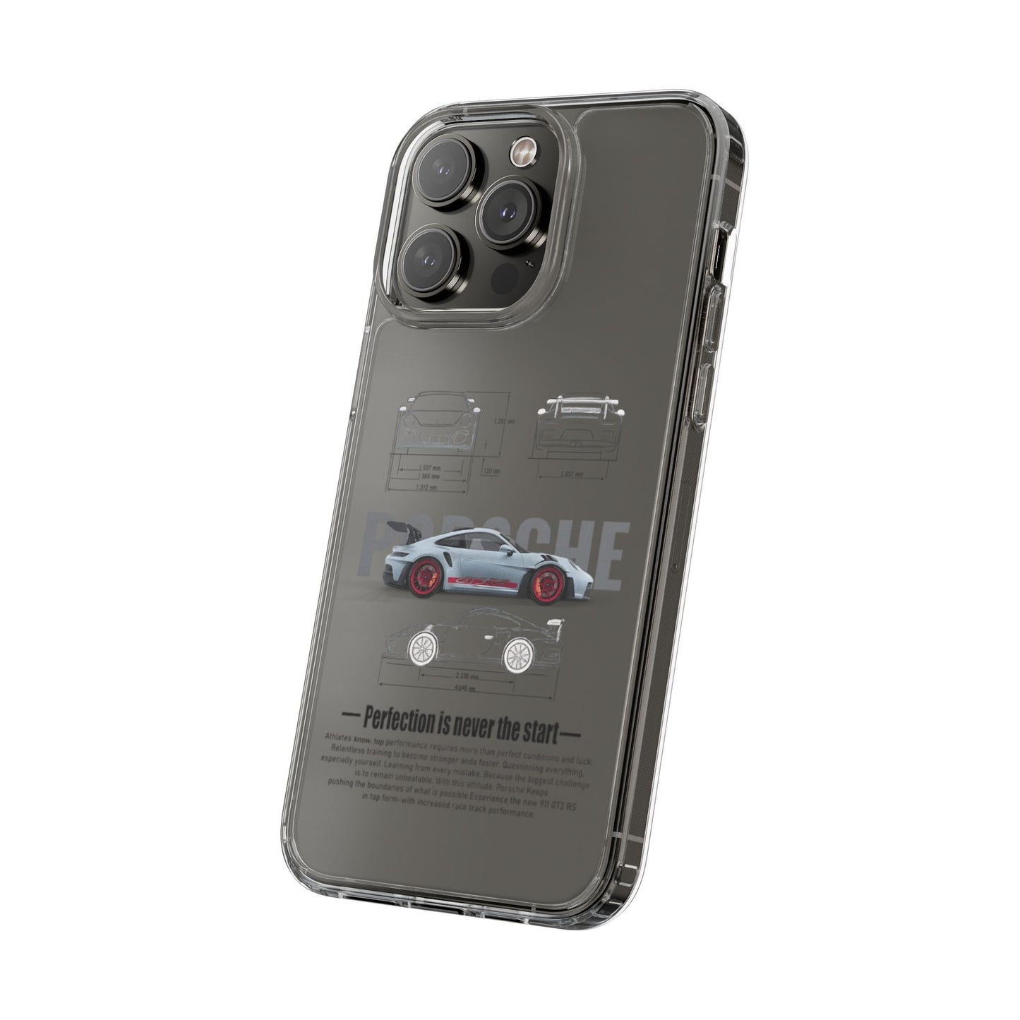 Porsche GT3RS Graphic Clear Case