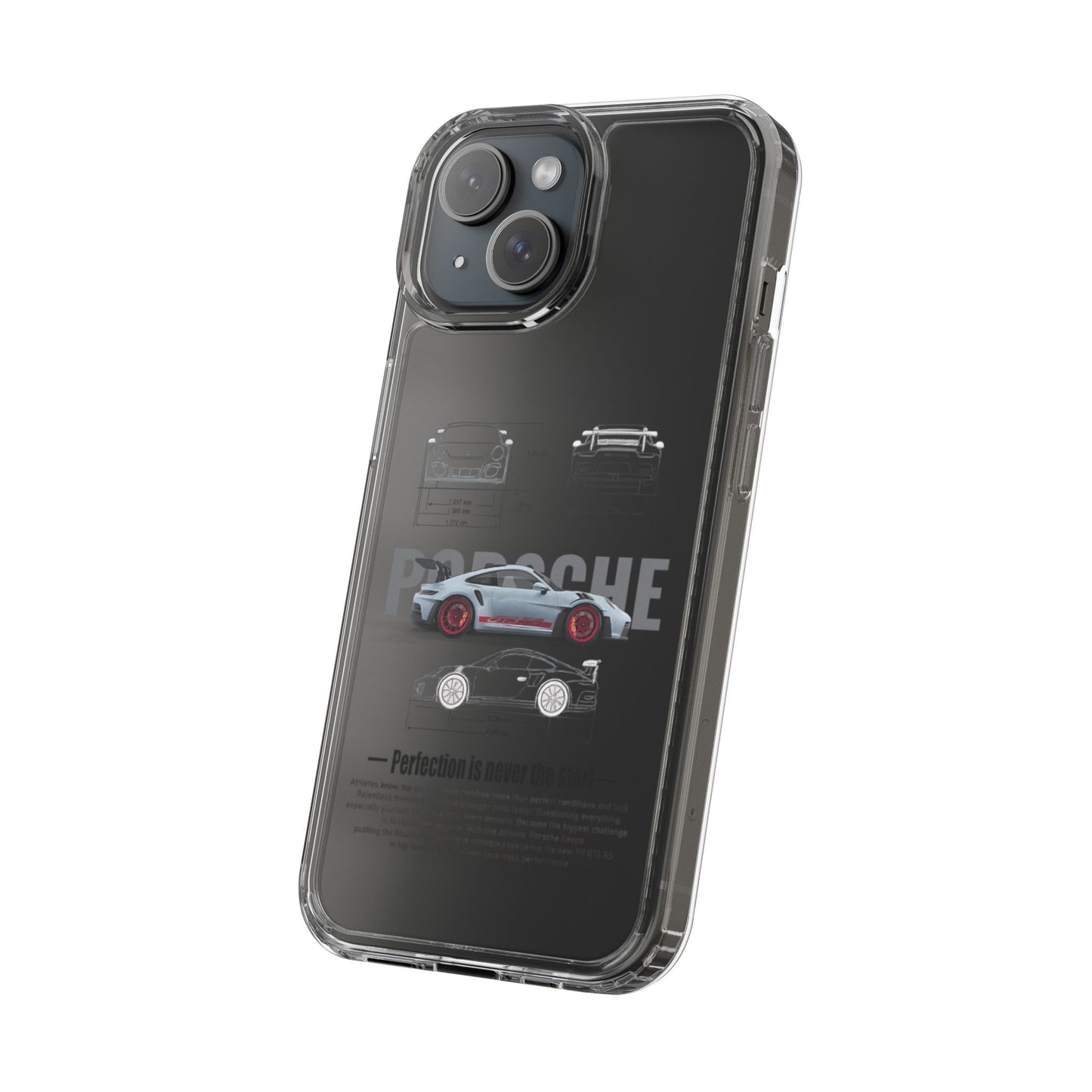 Porsche GT3RS Graphic Clear Case