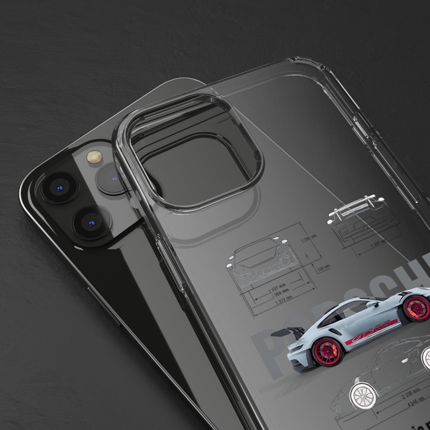 Porsche GT3RS Graphic Clear Case