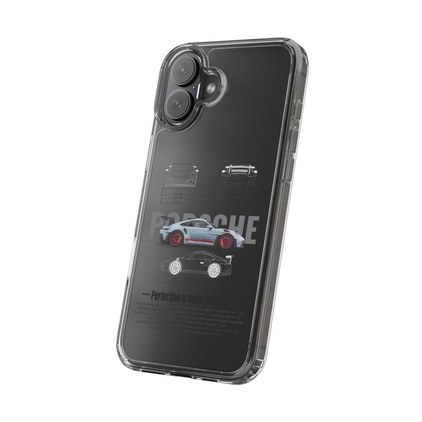 Porsche GT3RS Graphic Clear Case