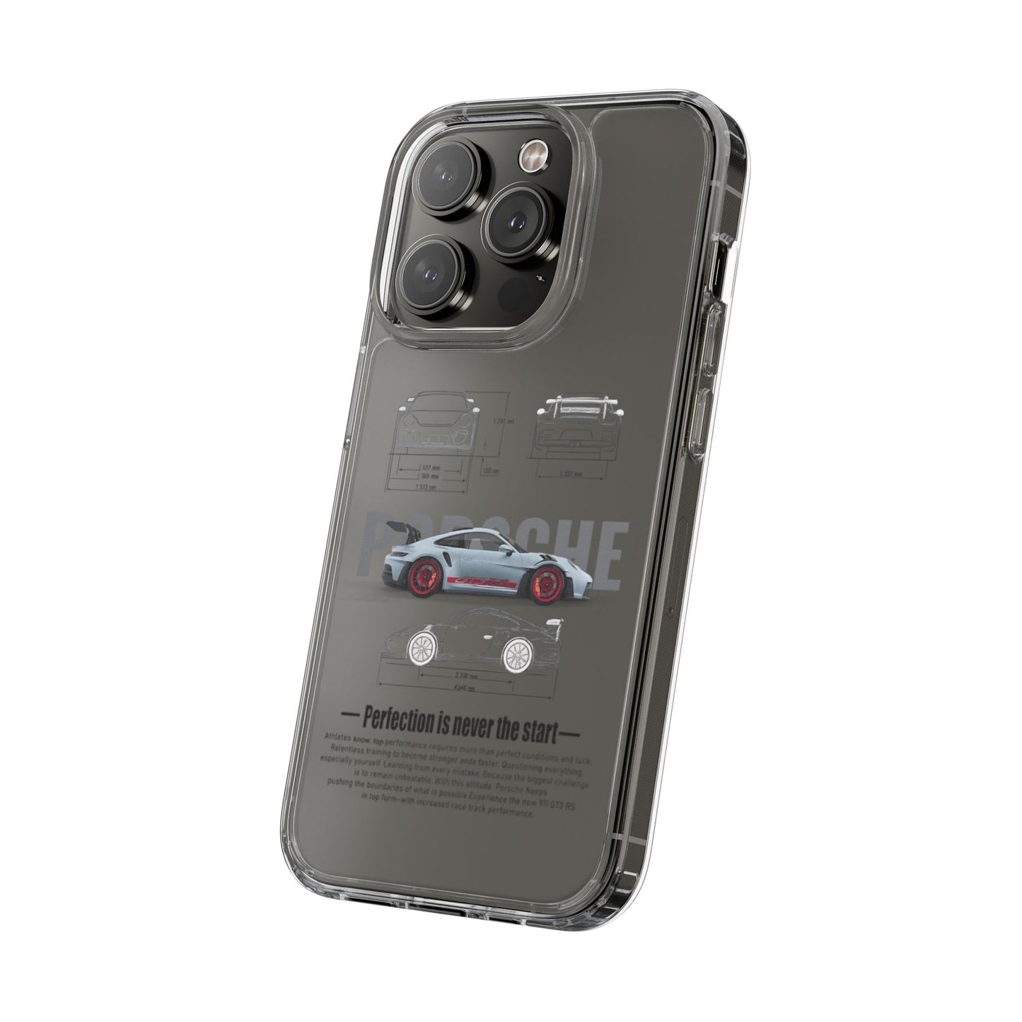 Porsche GT3RS Graphic Clear Case