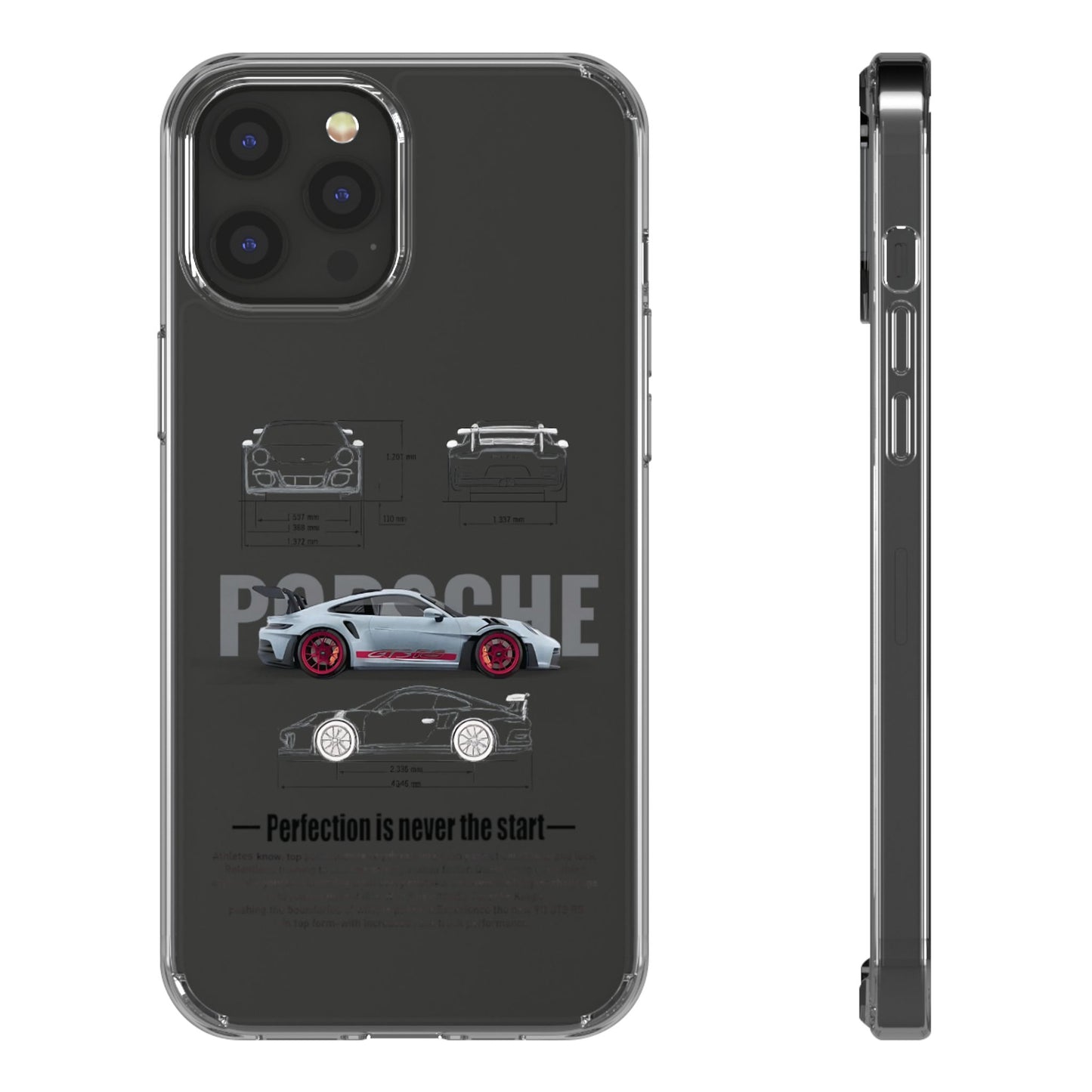 Porsche GT3RS Graphic Clear Case