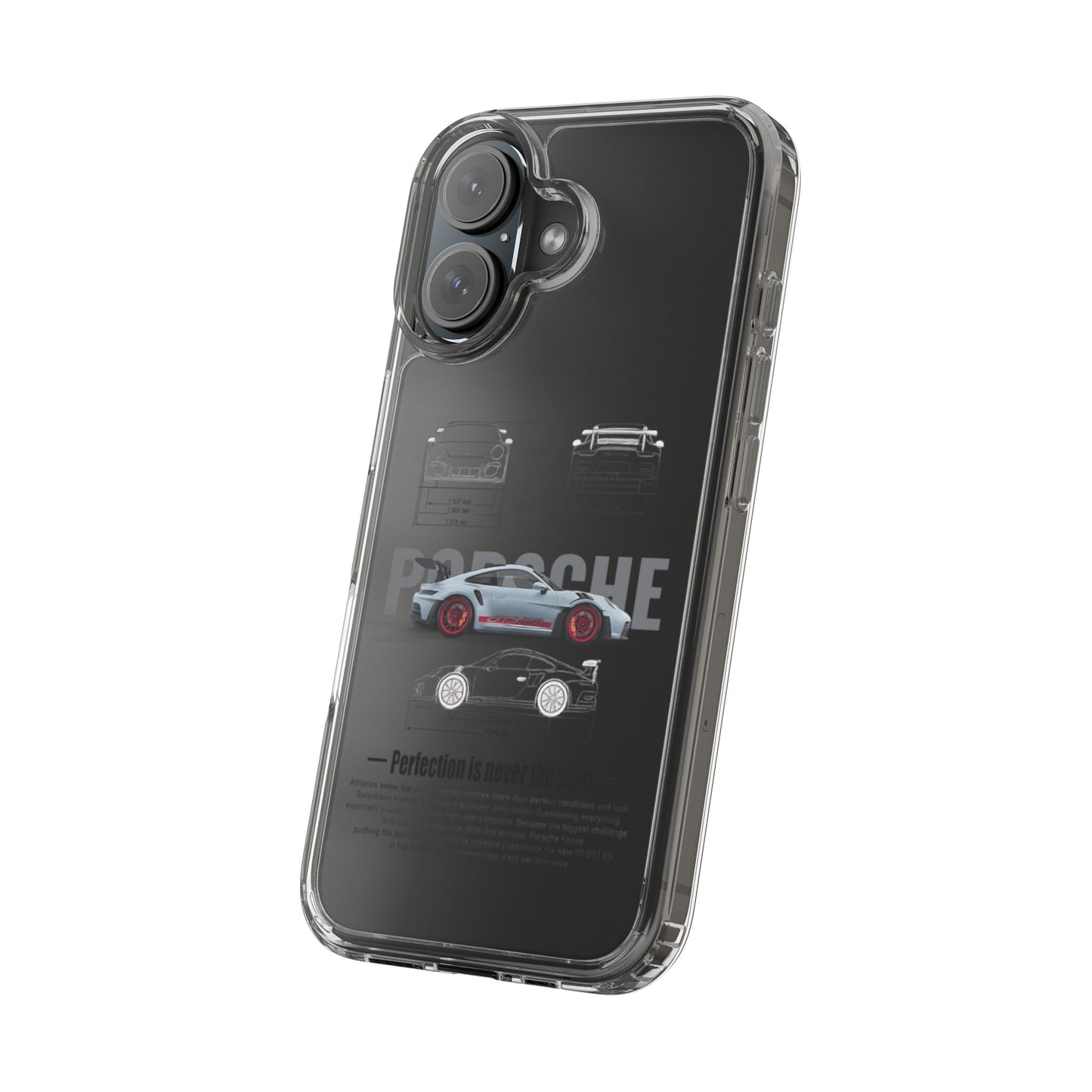 Porsche GT3RS Graphic Clear Case
