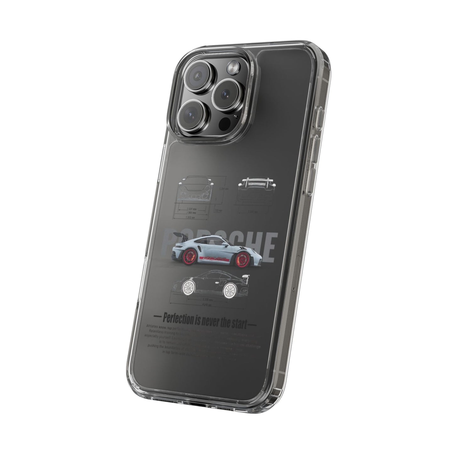 Porsche GT3RS Graphic Clear Case