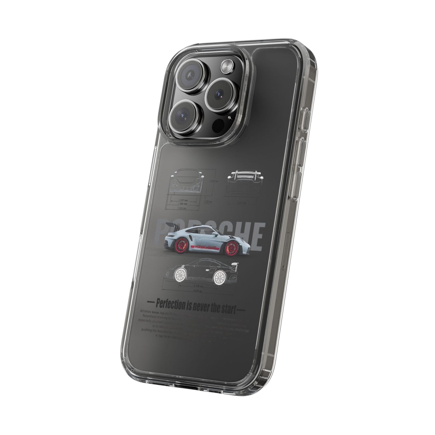 Porsche GT3RS Graphic Clear Case