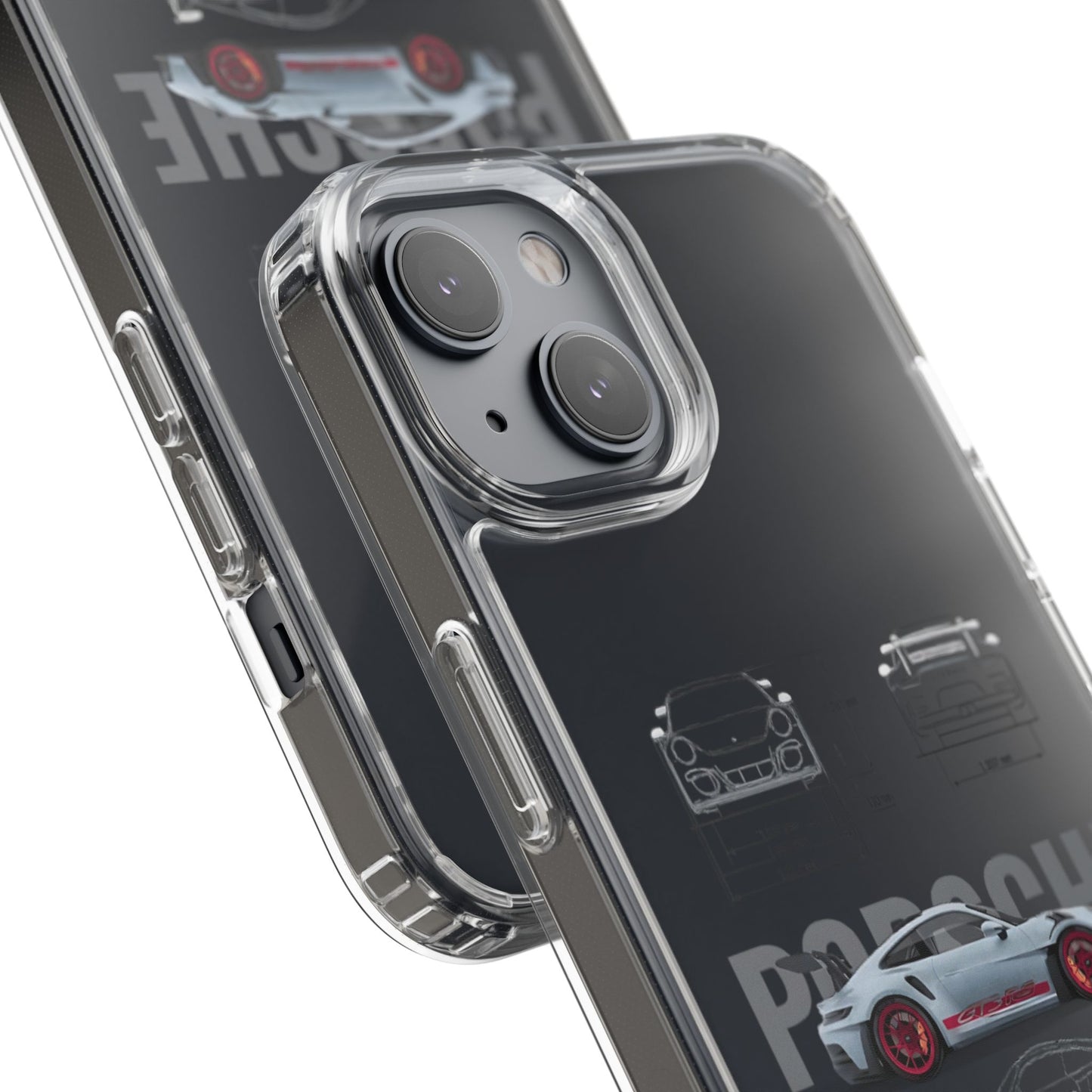 Porsche GT3RS Graphic Clear Case