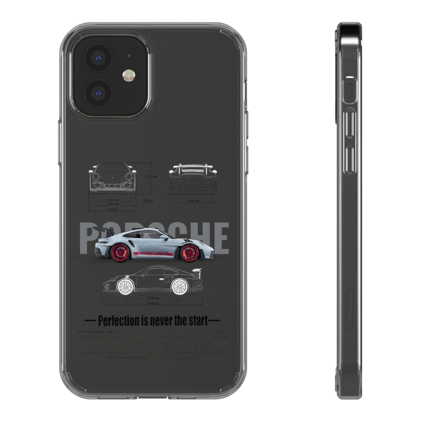 Porsche GT3RS Graphic Clear Case