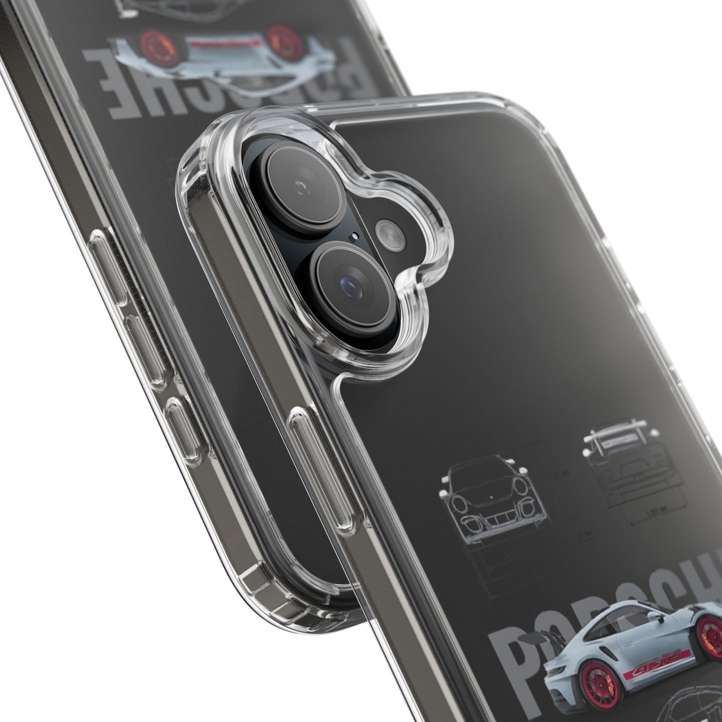 Porsche GT3RS Graphic Clear Case