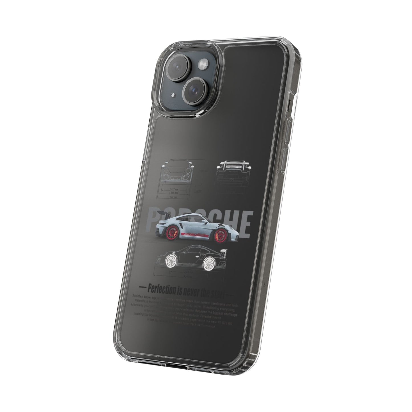 Porsche GT3RS Graphic Clear Case