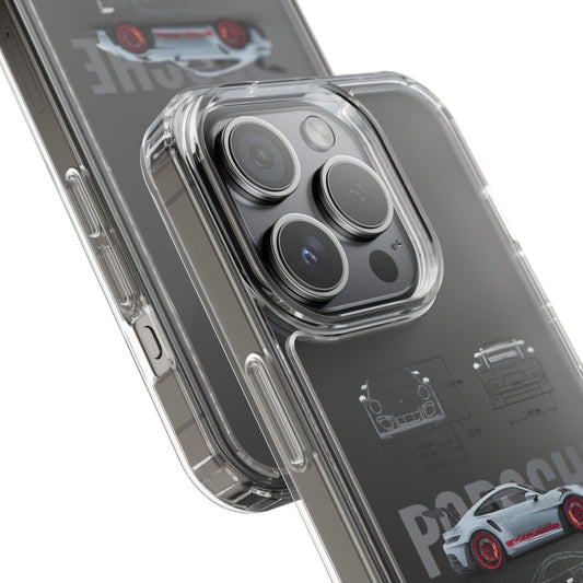Porsche GT3RS Graphic Clear Case