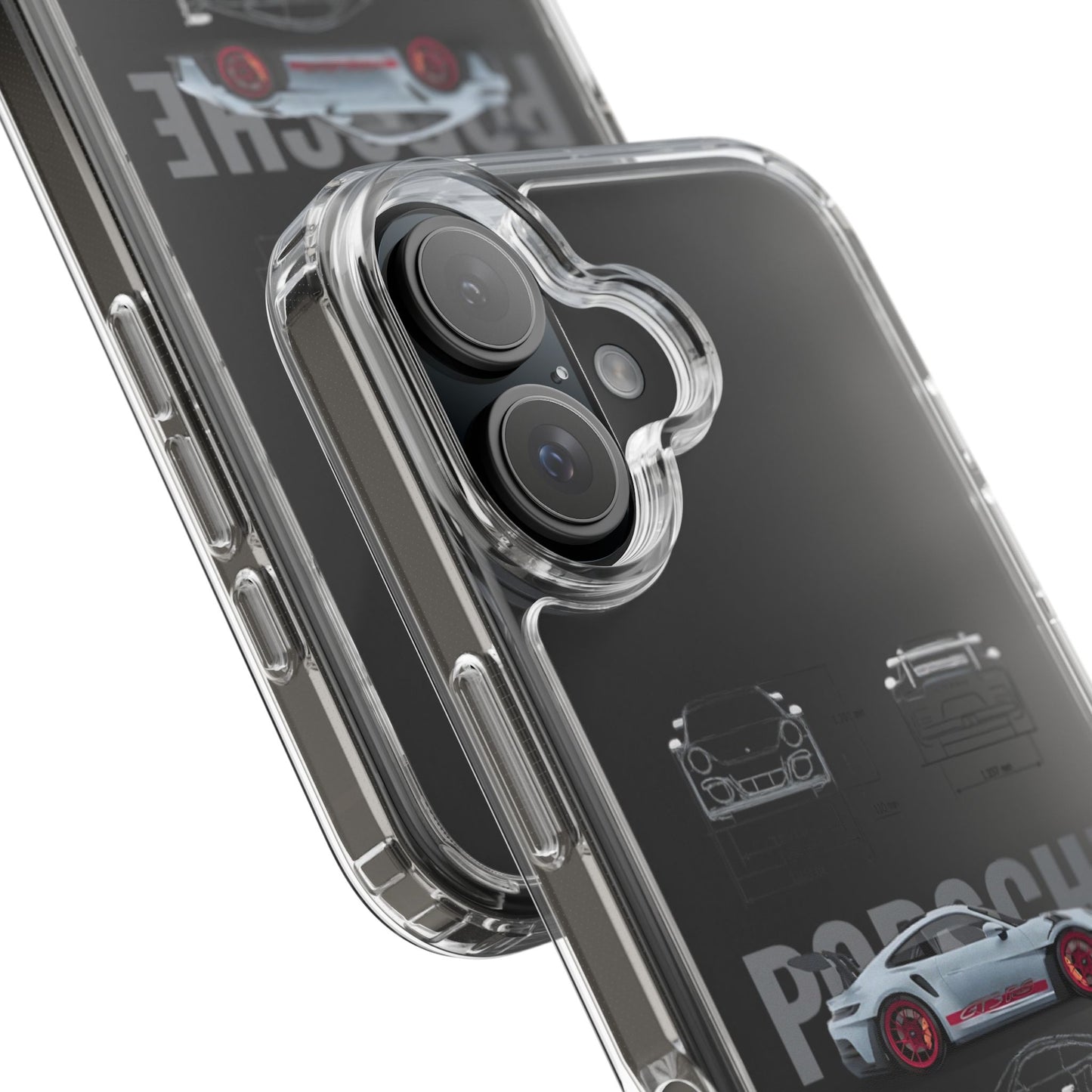 Porsche GT3RS Graphic Clear Case